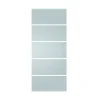 New Durabil Glasschiebetür Stripes Soft Close 203,5 x 88 cm