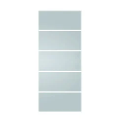 New Durabil Glasschiebetür Stripes Soft Close 203,5 x 88 cm