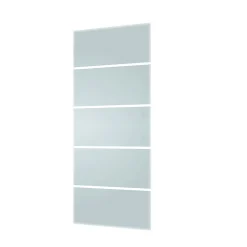 New Durabil Glasschiebetür Stripes Soft Close 203,5 x 88 cm