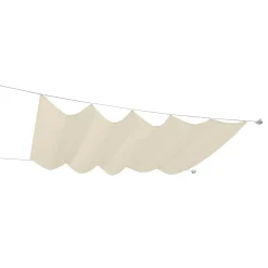 Online Durabil Seilspann-Markise 330 x 200 cm beige