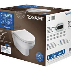 Clearance Duravit Spülrandloses Wand-WC-Set DuraStyle Basic Rimless