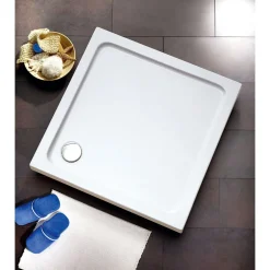 Best Ottofond Duschwanne quadratisch 90x90/3 cm weiss