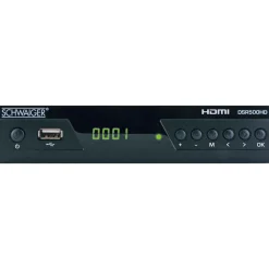 Clearance Schwaiger DVB-S2 Receiver mit USB-Anschluss FTA
