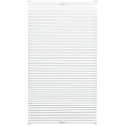 Clearance Gardinia EasyFix Plissee 2 Bedienschienen80x130 weiß