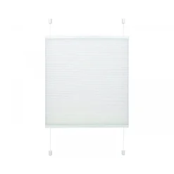 Clearance Gardinia EasyFix Plissee 2 Bedienschienen80x130 weiß