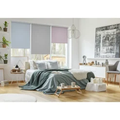 Discount Gardinia EasyFix Rollo rauchblau cm