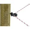 New Eckisolator Super Durchmesser 8 mm schwarz 6 Stück