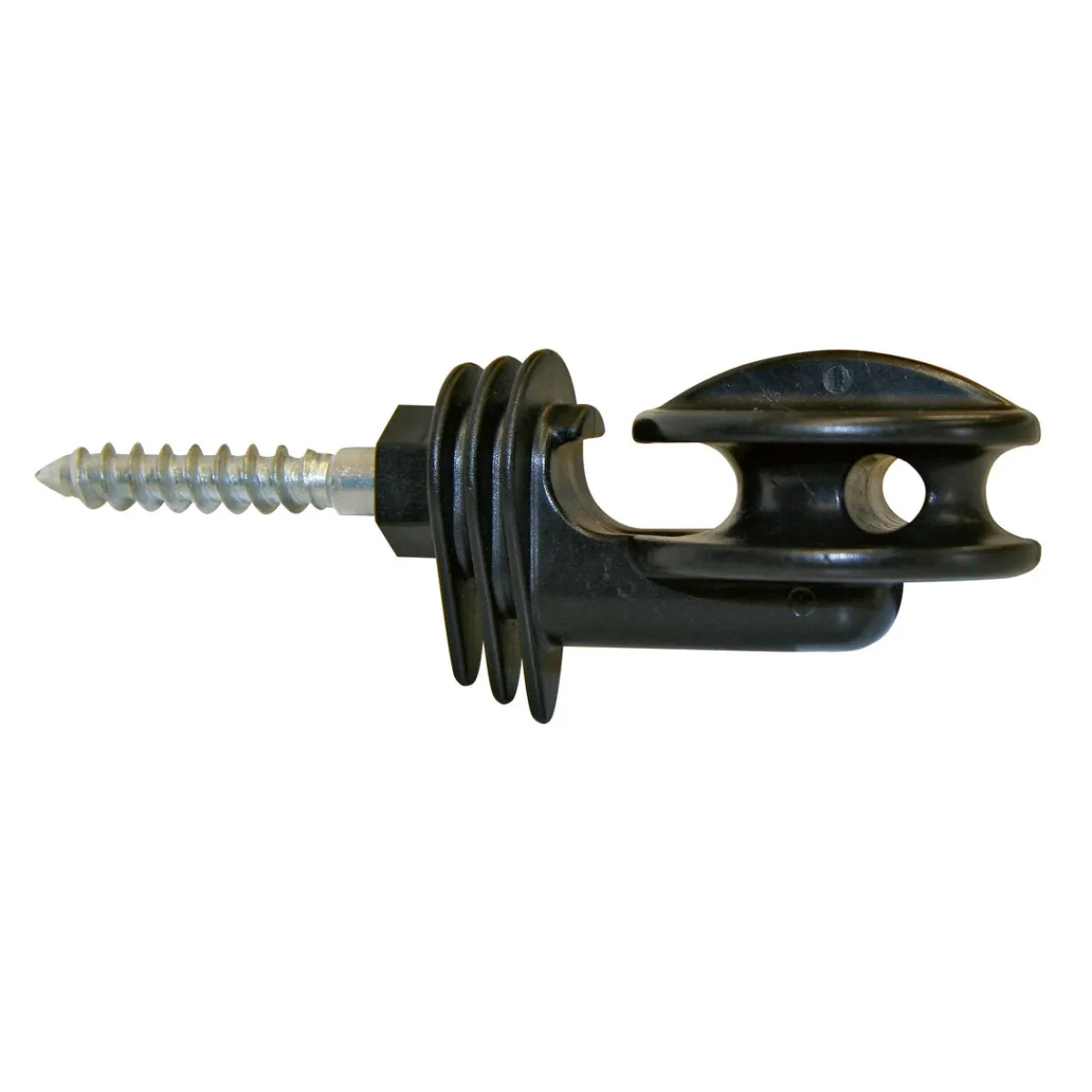 New Eckisolator Super Durchmesser 8 mm schwarz 6 Stück