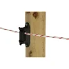 Outlet Eck- und Streckenisolator Profi schwarz für 40 mm 10 Stück