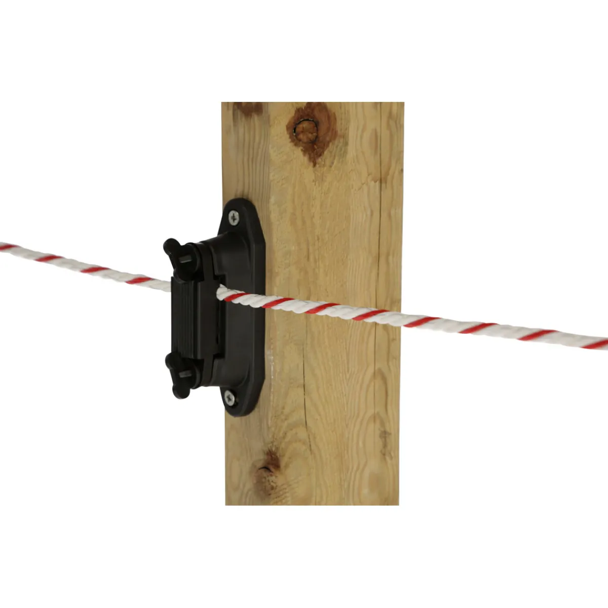 Outlet Eck- und Streckenisolator Profi schwarz für 40 mm 10 Stück