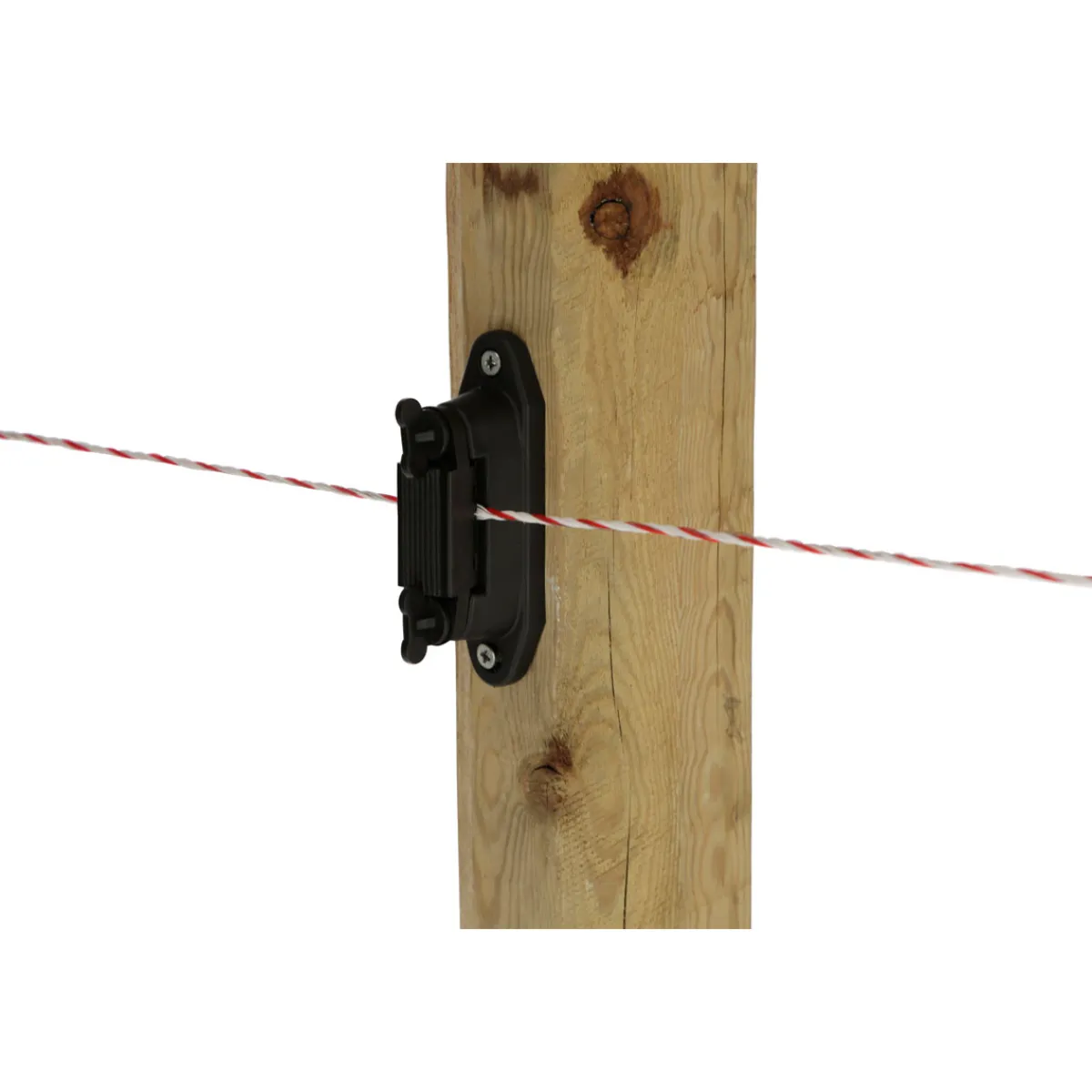 Outlet Eck- und Streckenisolator Profi schwarz für 40 mm 10 Stück