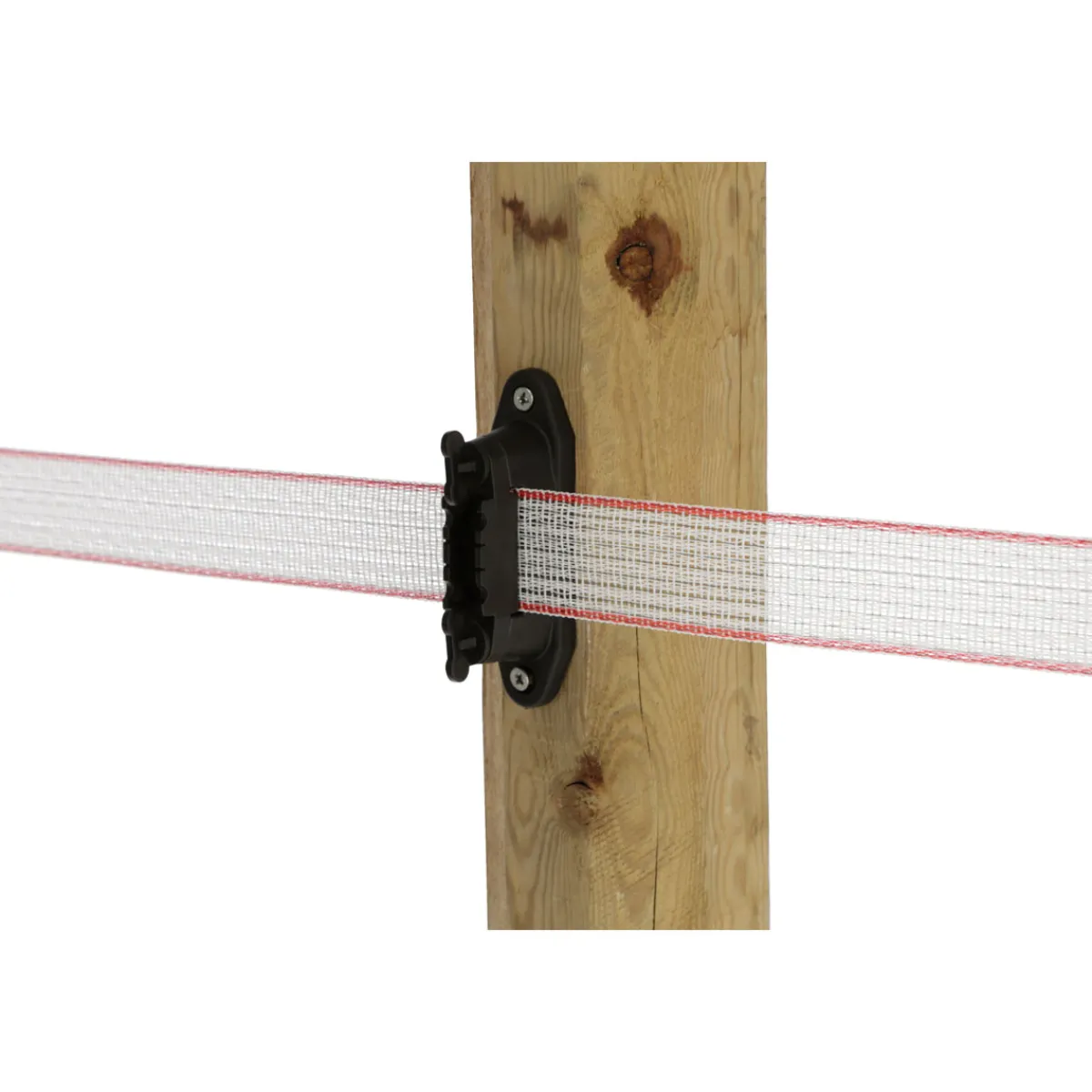 Outlet Eck- und Streckenisolator Profi schwarz für 40 mm 10 Stück