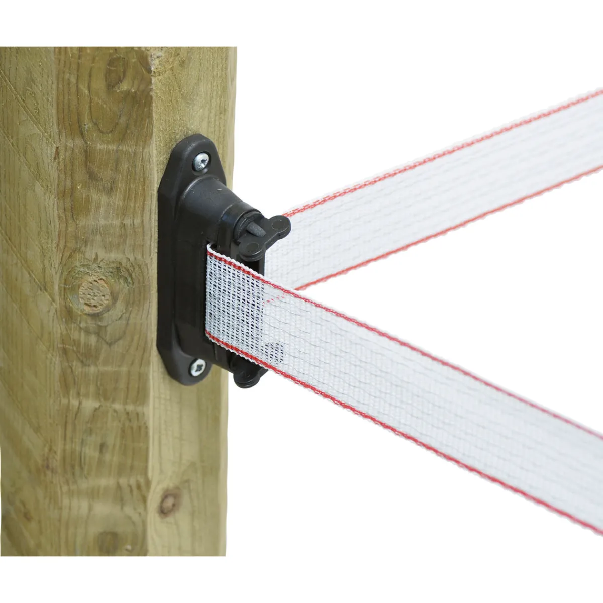 Outlet Eck- und Streckenisolator Profi schwarz für 40 mm 10 Stück