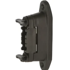 Outlet Eck- und Streckenisolator Profi schwarz für 40 mm 10 Stück