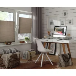 Outlet Gardinia EF Plissee 2BS 95x130cm taupe