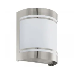 Best Eglo Außenwandleuchte Cerno silber