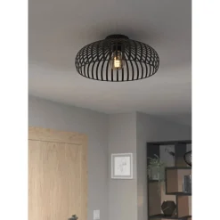 Clearance Eglo LED Deckenleuchte Mogano 3 schwarz