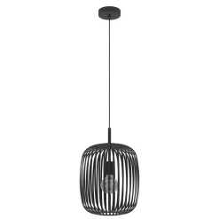 Clearance Eglo LED Pendelleuchte Romazzina schwarz