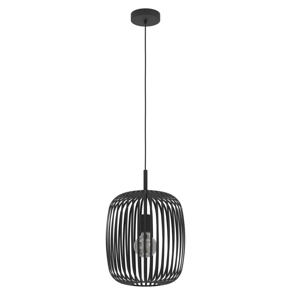 Clearance Eglo LED Pendelleuchte Romazzina schwarz