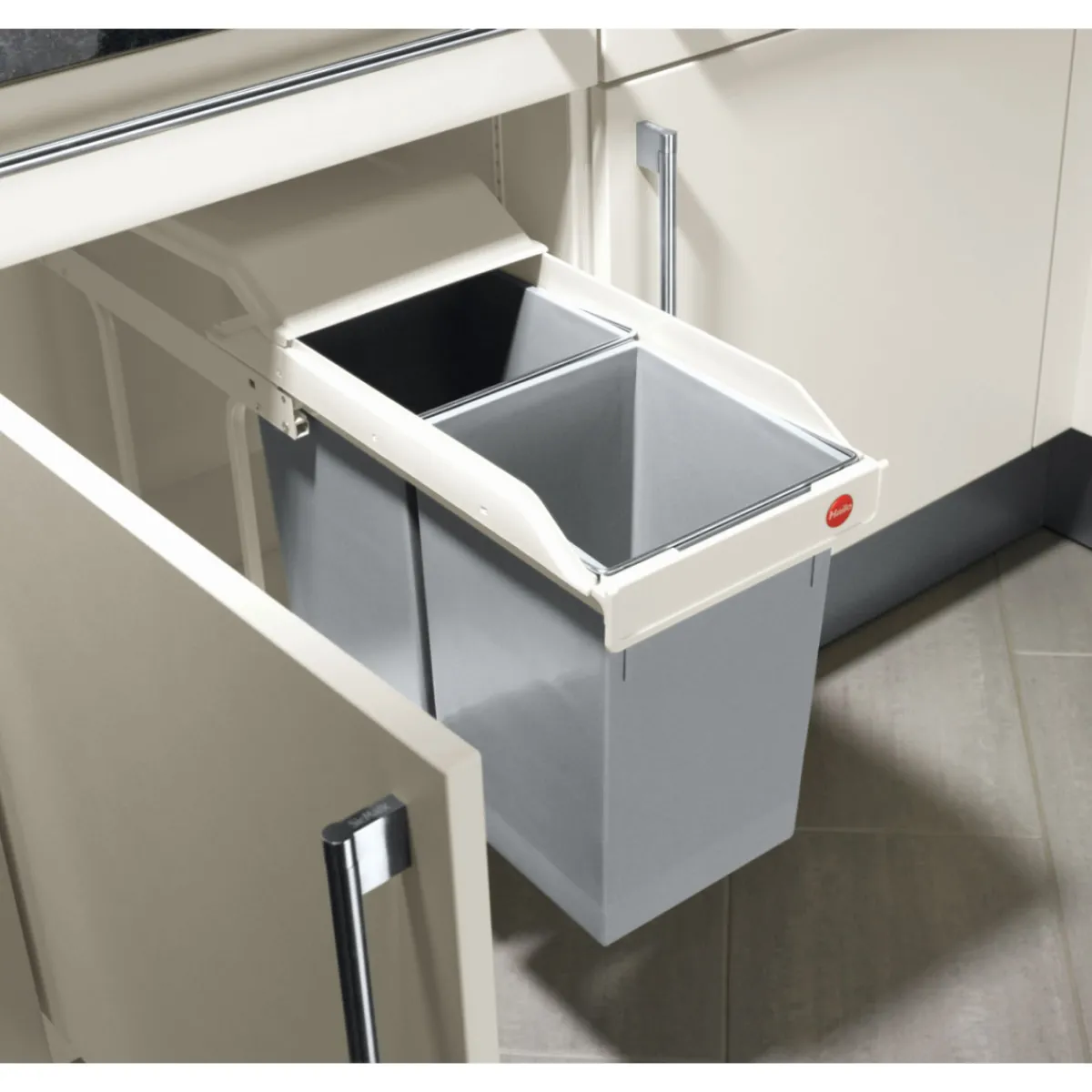 Online Hailo Einbau-Abfalleimer Multi-Box 2 x 14 L