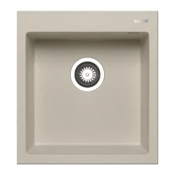 New Pyramis Einbauspuele ISTROS 46x50 cm 1BGranit Beige