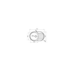 Clearance Pyramis Einbauspuele SRMini glatt 92 mmDrehexcenter