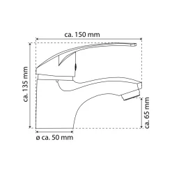 Clearance Eisl WT-Armatur Rimini,chrom,Kartusche mit