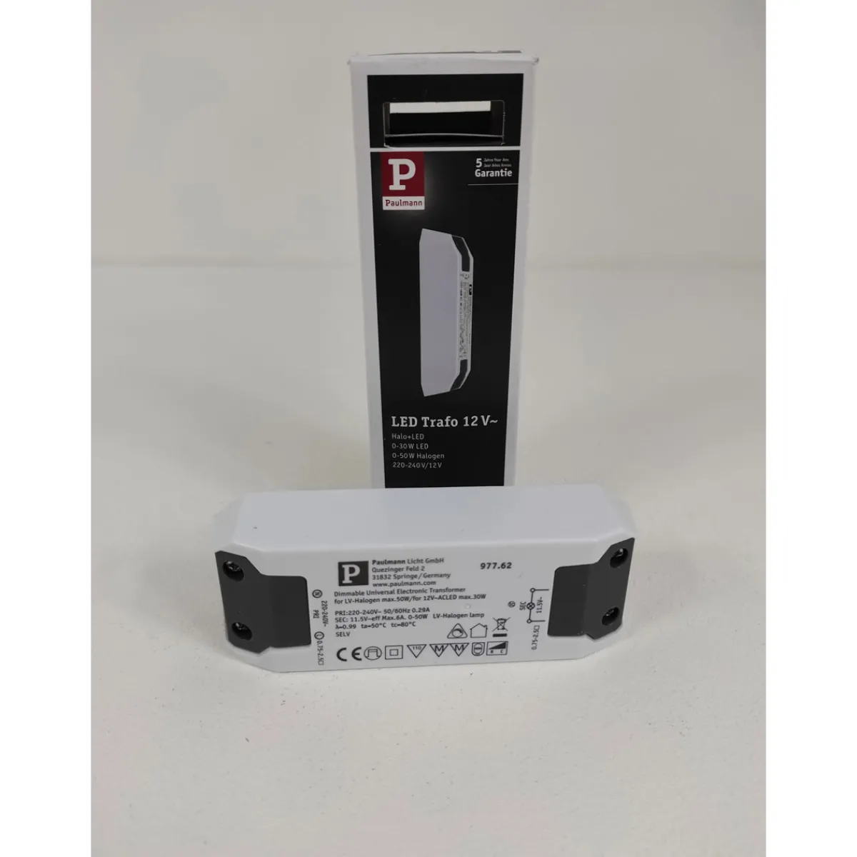 Best Elektroniktrafo Halo+LED 0-50W 50VA