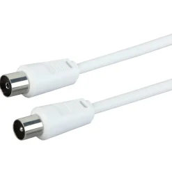 Outlet Schwaiger Empf.-Anschlusskabel 7,5 m weiss 75 dB