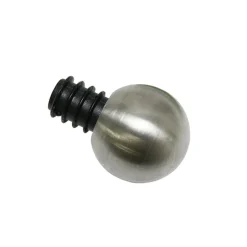 Best Gardinia Endknopf Kugel New YOrk 12 mm edelstahl