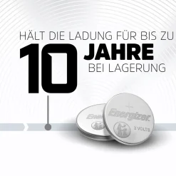 Energizer Knopfzelle „Ultimate“, CR2016, 2 Stück