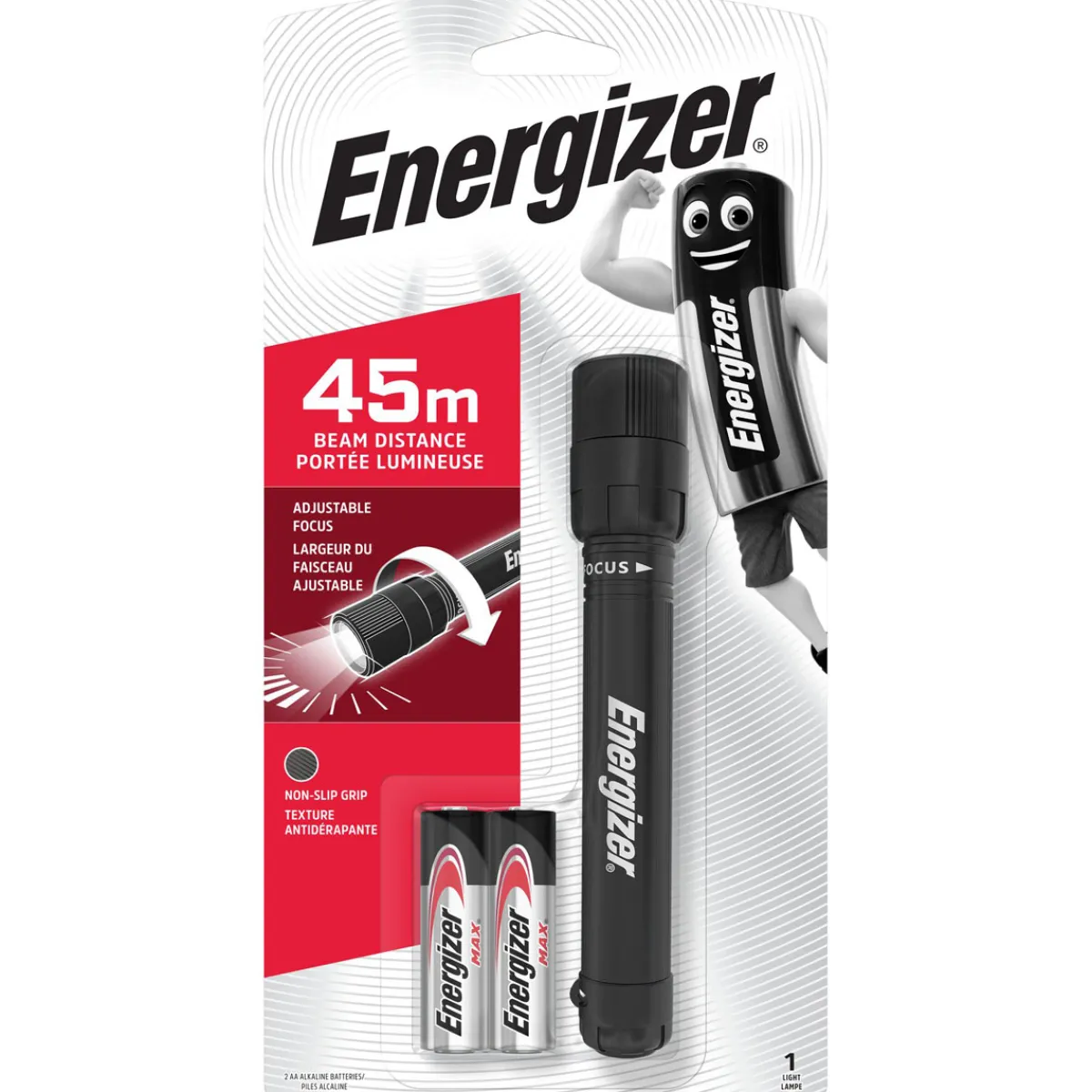Hot Energizer LED-Taschenlampe X-Focus schwarz