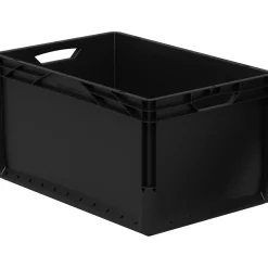 Sale Eurobox60 cm x 40 cm x 32 cm schwarz