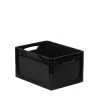 Best Eurobox40 cm x 30 cm x 22 cm schwarz