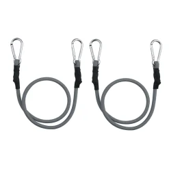 Best Windhager Expanderseil und Karabiner 70 cm, 2 St