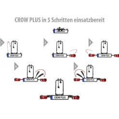 Clearance Fahrradträger Crow Plus