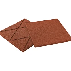 New Fallschutzplatte 50 x 50 x 3 cm