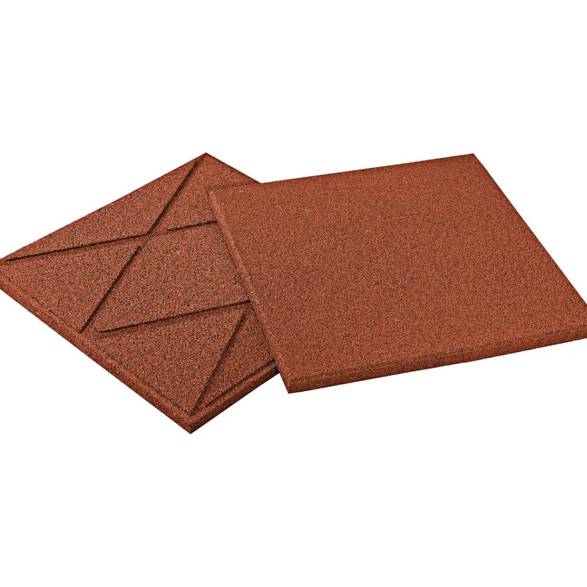 New Fallschutzplatte 50 x 50 x 3 cm
