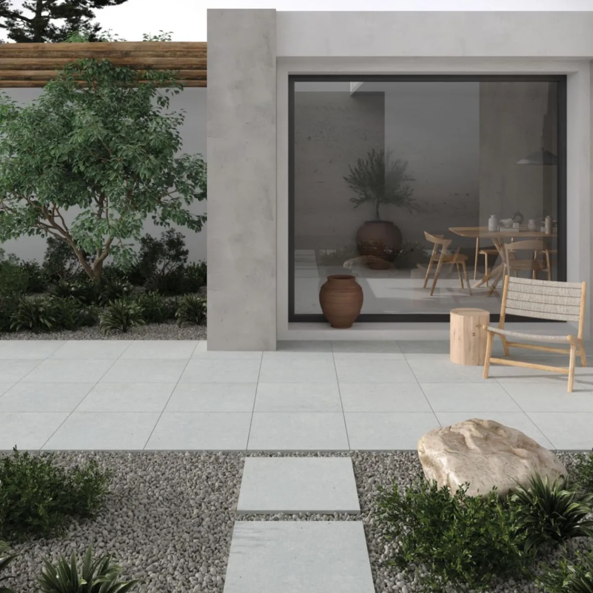 Outlet Feinsteinzeug Brera Street ca. 60x60x2 cm