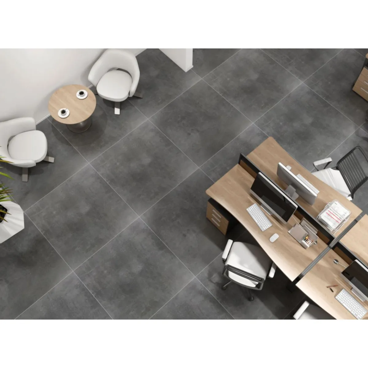 Outlet Feinsteinzeug Urbon Pro grey ca. 80 x 80 cm