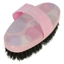 Outlet Fellglanzbürste Lilli Starlight 14 x 7 cm rosa-schwarz
