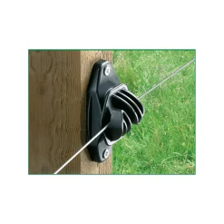 New Festzaunisolator Highland schwarz 10 Stück