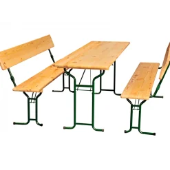 Sale Festzeltgarnitur Komfort mit Tisch 220 x 70 cm