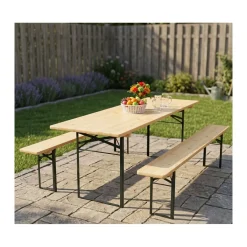 Clearance Festzeltgarnitur Standard mit Tisch 220 x 70 cm