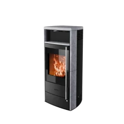 Discount fireplace Kaminofen Teramo RLU Speckst.
