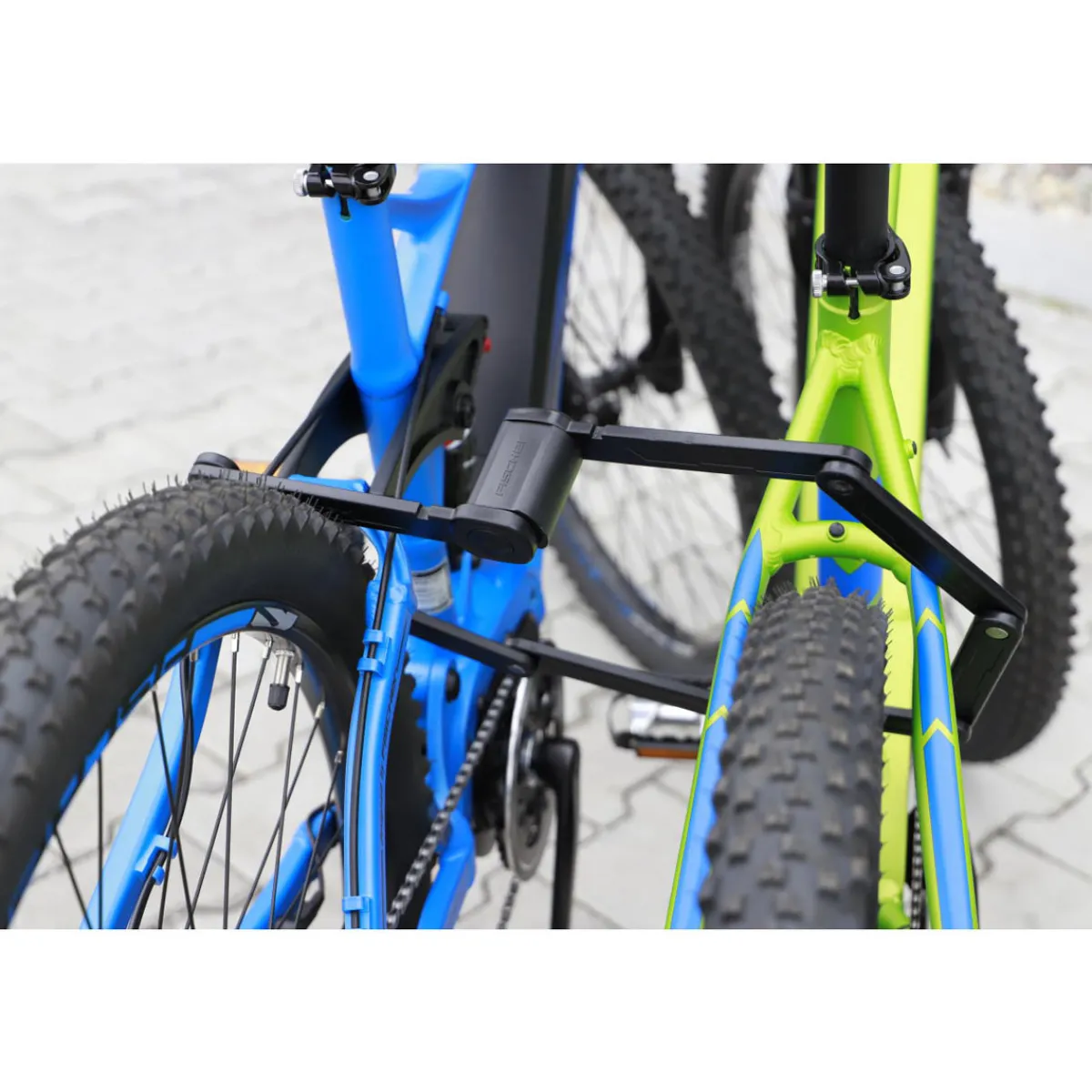 Best Fischer Bikes Faltschloss mit Halter 110 cm