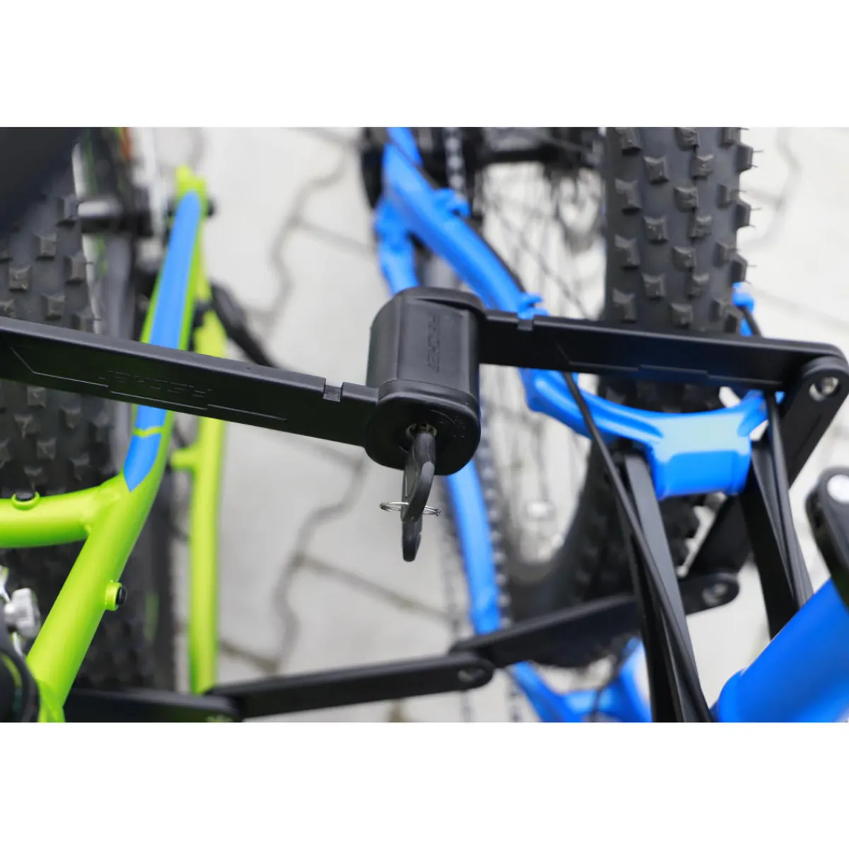 Best Fischer Bikes Faltschloss mit Halter 110 cm