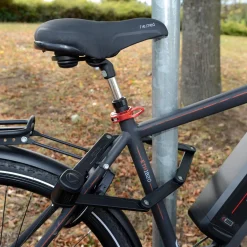 Discount Fischer Bikes Faltschloss mit Halter 85 cm