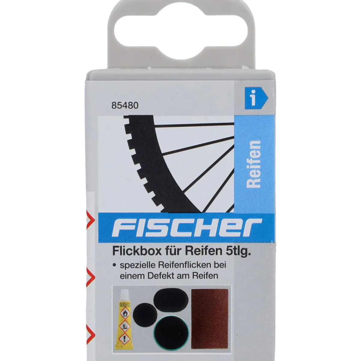 Best Fischer Bikes Flickbox-Reifen-Set 5-teilig
