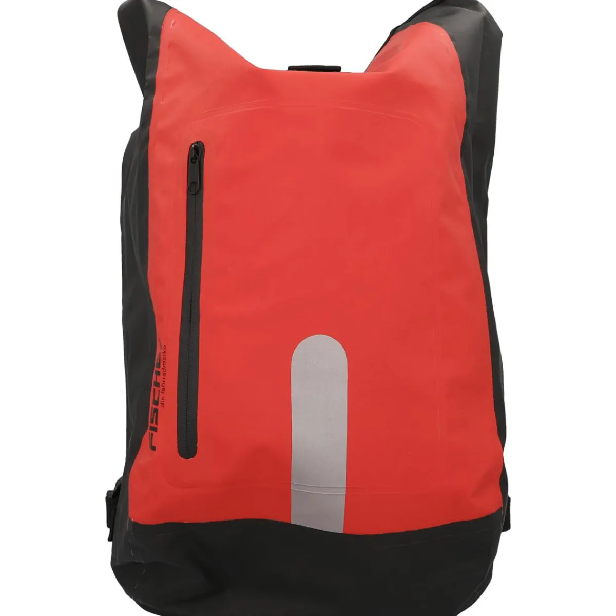 Discount Fischer Bikes Gepäckträgertasche wasserdicht schwarz-rot